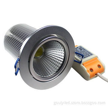 COB LED Downlight with 20W Power/Luminous Flux and 25/45 Degrees Beam AngleNew